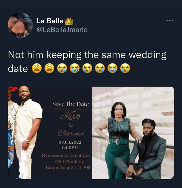 Man dumps pregnant fiancée, set to marry boyfriend on same day he was supposed to wed 5 Man dumps pregnant fiancée, set to marry boyfriend on same day he was supposed to wed 4