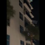 Side Chick climbs down from boyfriend's 5th floor balcony after main girl shows up (Video)