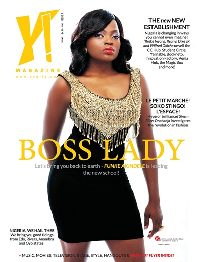Popular Yoruba Actress, Funke Akindele, Covers Issue 7 of Y! Magazine 7