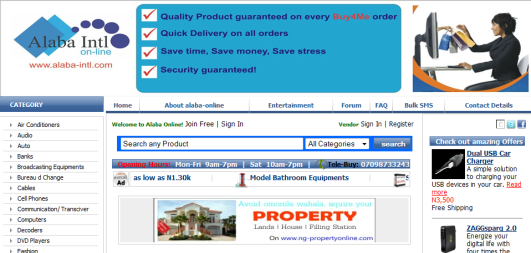 Hmmm Alaba International, Nigeria's largest electronics market goes online!!! Yaayyyy 8