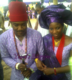 Playboy Actor Chidi Mokeme Officially Off The Market: First Wedding Pictures 1