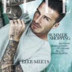 David Beckham Sets Temperature Soaring As He Appears On Elle's Magazine's First Ever Solo Male Cover 6