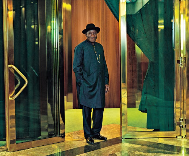 President Goodluck Jonathan Featured in Vogue Italia 1