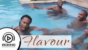 VIDEO: Wizkid, Flavour N'abania And Bracket Spotted Chilling By A Sunny Poolside In South Africa 3