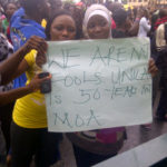 PHOTO Of The Day: Unilag Students Protesting Over The Change Of Name. 2