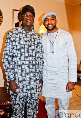 PHOTOS: Banky W interviews Governor Fashola 4