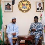 PHOTOS: Banky W interviews Governor Fashola 8