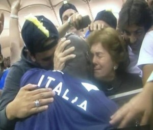 Mario Balotelli And His Adopted Mum! 11