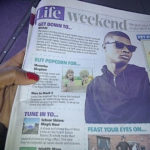 Wizkid - Featured In London Metro Newspaper 1