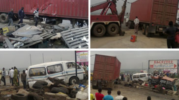 Falling Container Kills Woman Early Hours of Today 3