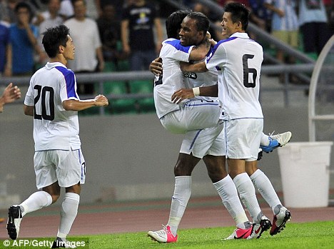 Drogba makes instant impact for Shanghai Shenhua 6