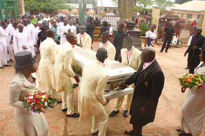 More Photos From P-Square's mum burial 3
