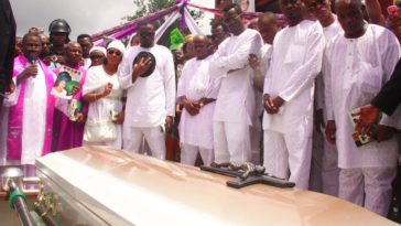 More Photos From P-Square's mum burial 5
