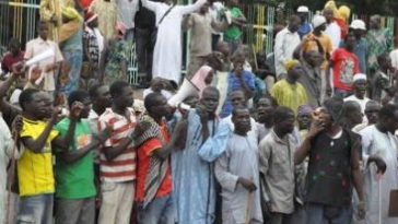 LAGOS Beggars Association Storms Governors Office. 2