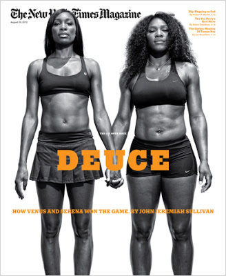 Serena & Venus Williams Cover Deuces Magazine 1