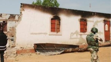 Boko Haram Burn Primary School in Maiduguri 4
