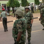 Angry Police Man Shoots Soldier At Bonny Camp Gate, Lagos 13