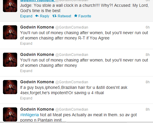 Tweets Of The Day - Gordons (Comedian) 3