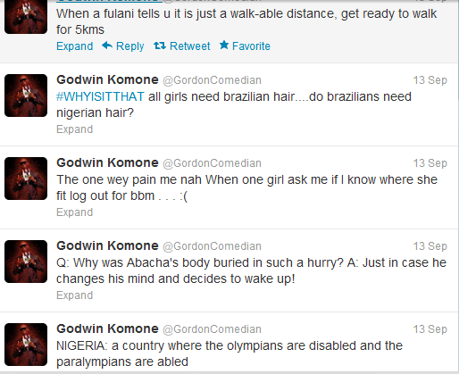 Tweets Of The Day - Gordons (Comedian) 5