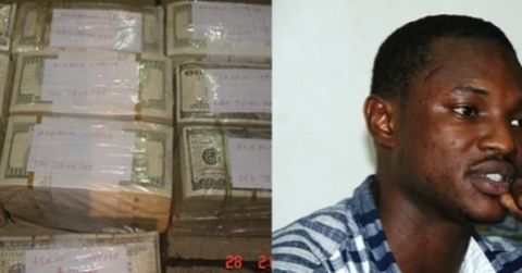 EFCC Arrest Currency Courier In Lagos Trying to Export $7million Dollars Cash 1
