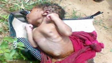 New Born Baby Dumped At Kaduna Cemetery Found Alive With Maggots All Over His Body 1