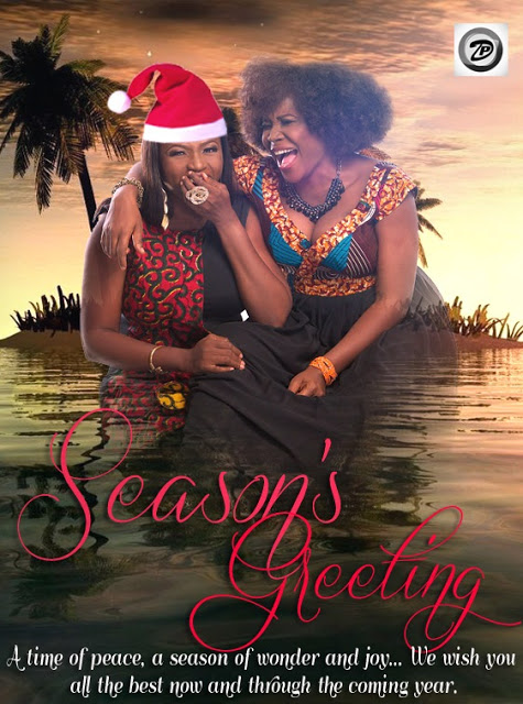 PHOTO: Singers Omawunmi And Waje Christmas Card 3