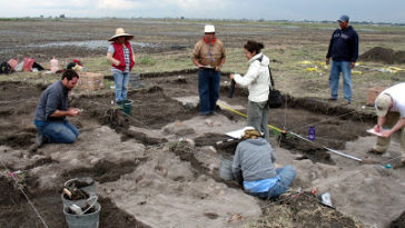 Pile of ancient human skulls unearthed in Mexico 9