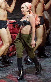 PHOTO: Lady Gaga's Gun Bra! You Like? 14