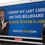 Unemployed First Class Graduate Advertises His C.V On A BillBoard? 9