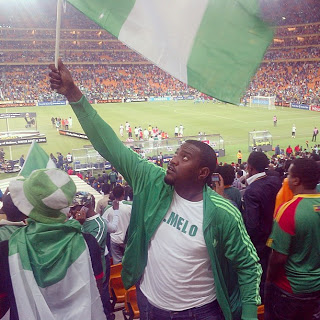 PHOTO: Ghanian Actor John Dumelo Celebrates With Nigeria 6