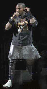 Wizkid Vs Kanye West, Who Pulled Off The Skirt Over Pants 2