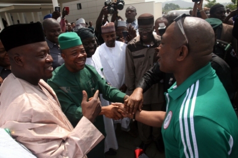PHOTO: House of Reps Hold Special Plenary Session For Victorious Super Eagles 2
