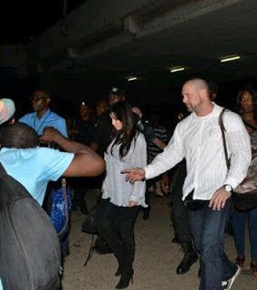 PHOTOS: Kim Kardashian In Lagos 1