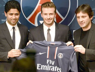 David Beckham unveiled as Paris St Germain player 1