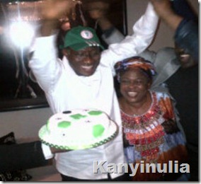PHOTO: President Goodluck Jonathan Jubilate As Nigeria Wins AFCON 2013 11