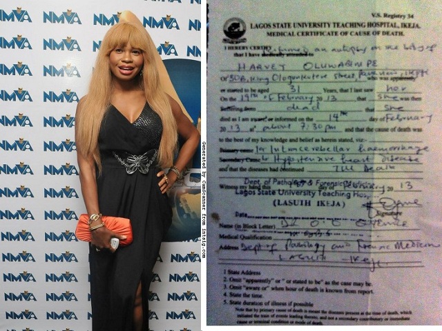 Goldie Died Of Hypertension - Autopsy Report Reveals 2