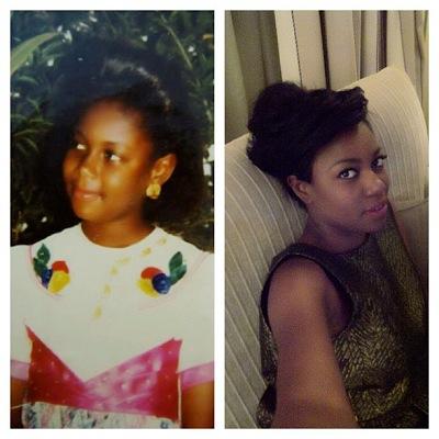 PHOTO: Actress Yvonne Nelson Before And Now 1