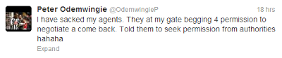 Osaze Odemwingie Sacks His Agents 2