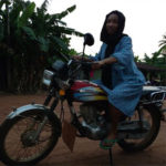 PHOTO: Tonto Dikeh Riding A Bike 2