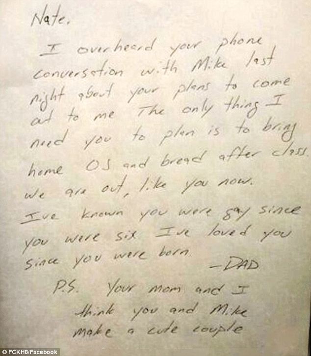 SO TOUCHING: Read This Dad's Letter Accepting His Gay Son 1
