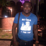 Actor Chidi Mokeme Joins The Train, Rocks ''My Oga At The Top'' Tee 3