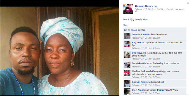 PHOTOS: Singer Damoche And His Mother 2