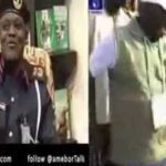 Funny Video: Obasanjo Dancing To ''My Oga At The Top'' Music 6