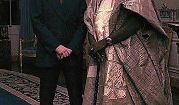 Handsome Obasanjo With US President Jimmy Carter In 1978 1