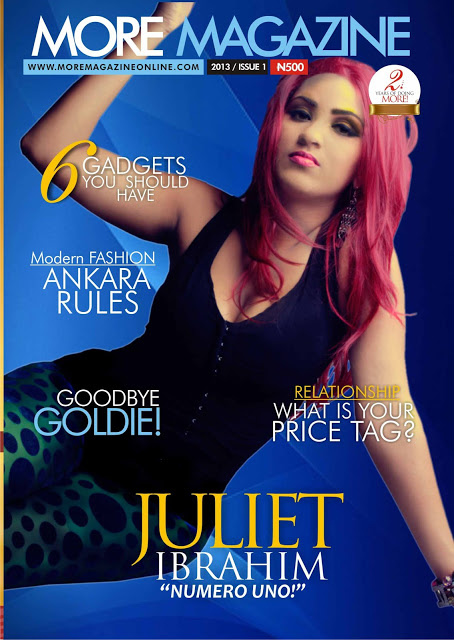 Juliet Ibrahim Covers More Magazine's New Issue 7