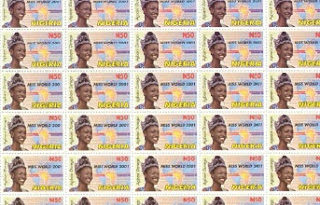 Agbani Darego Becomes The Face Of Nigeria's N50 Postal Stamp 1
