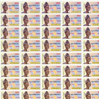 Agbani Darego Becomes The Face Of Nigeria's N50 Postal Stamp 3