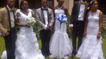 PHOTO: Triplets Wed On Same Day 7