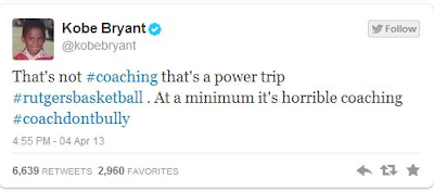 VIDEO: Kobe Bryant On Rutgers Coach: “I Would Have Smacked The Hell Out Of Him” 3