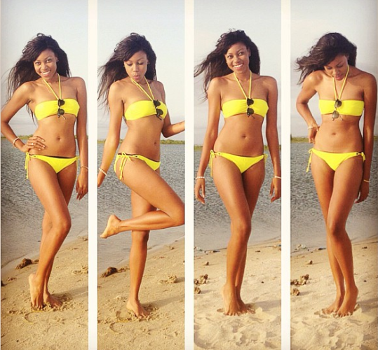 Yvonne Nelson Flaunts Her Hot Bikini Body 6